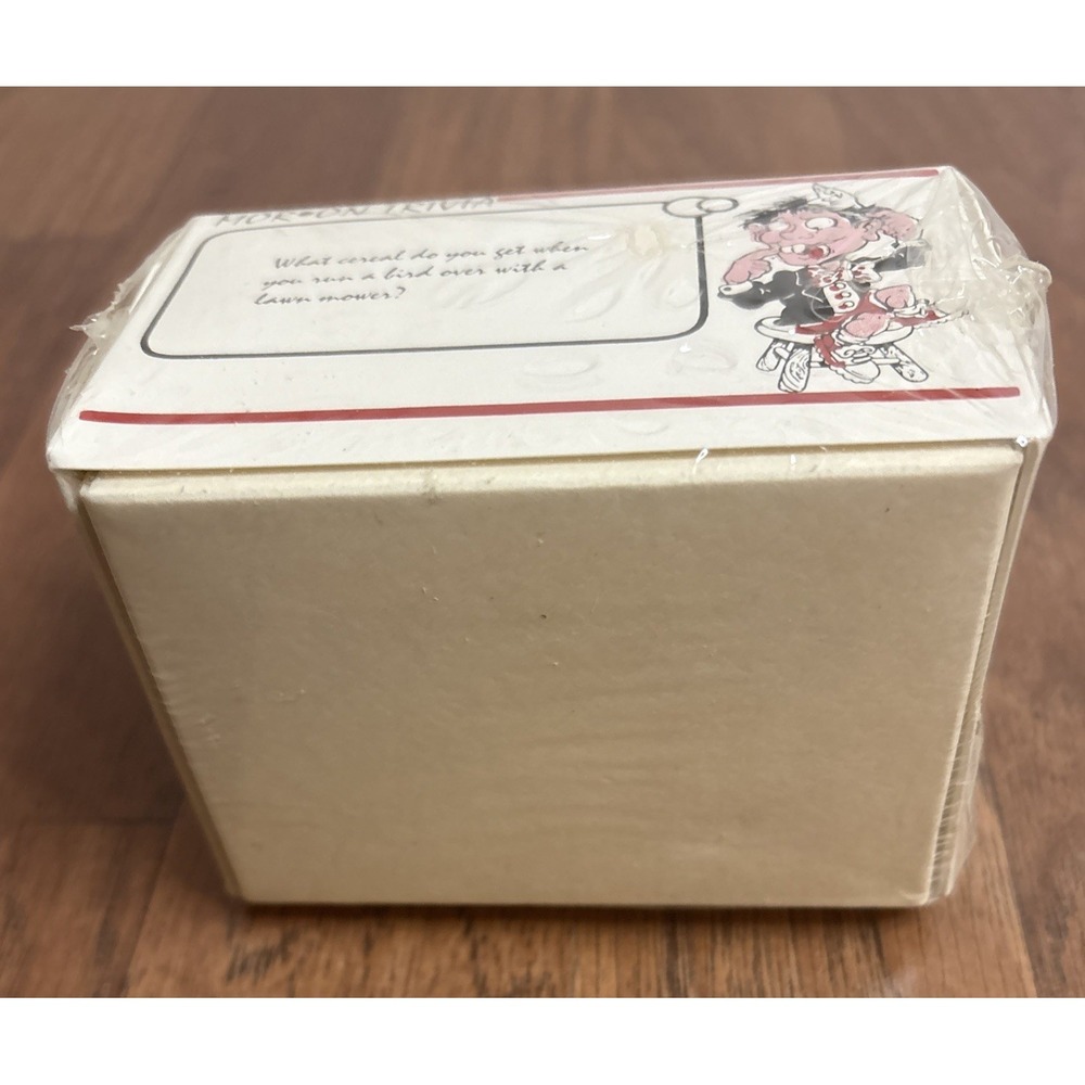 Vintage Sealed Moron Trivia Cards Fun Novelty Family Card Quiz Game (1986) - Picture 4 of 4